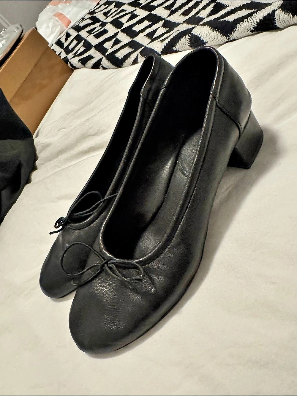 Massimo Dutti High-Heel Ballerinas Black EU 39